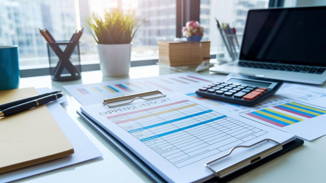 Expense Report Template: Bright Budgeting Made Easy